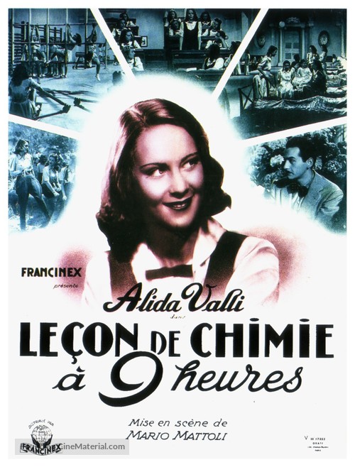 Ore 9: Lezione di chimica - French Movie Poster