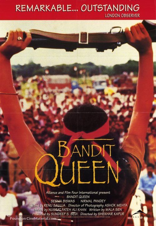 Bandit Queen - Canadian Movie Poster