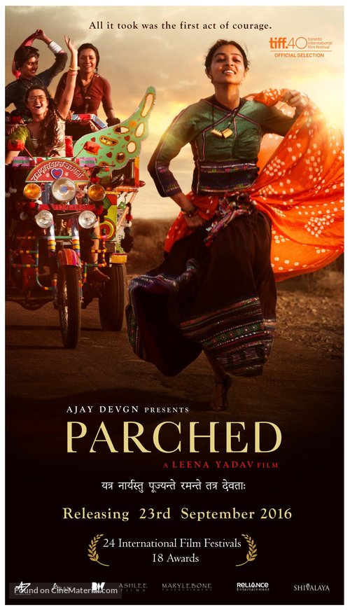 Parched - British Movie Poster