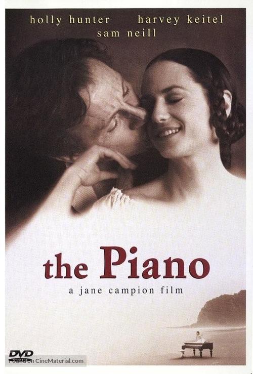 The Piano - DVD movie cover