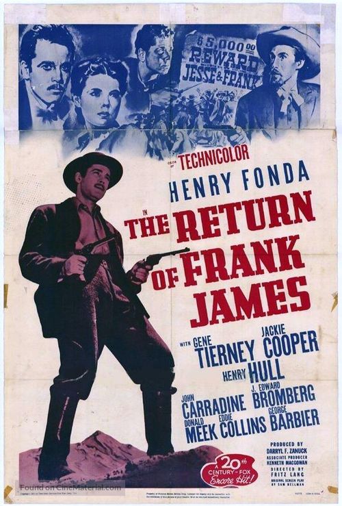 The Return of Frank James - Movie Poster