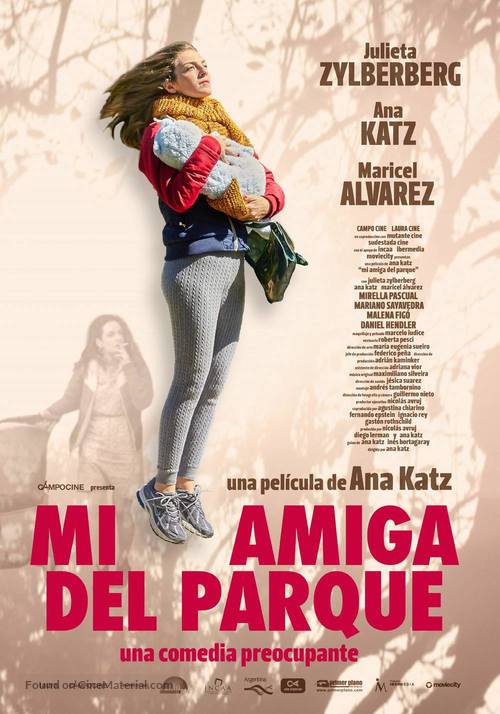 Mi amiga del parque - Argentinian Movie Poster