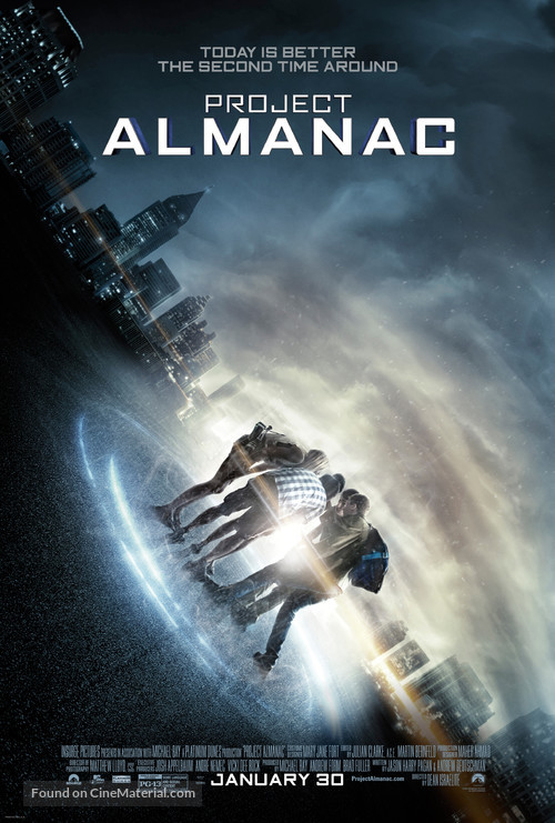 Project Almanac - Theatrical movie poster