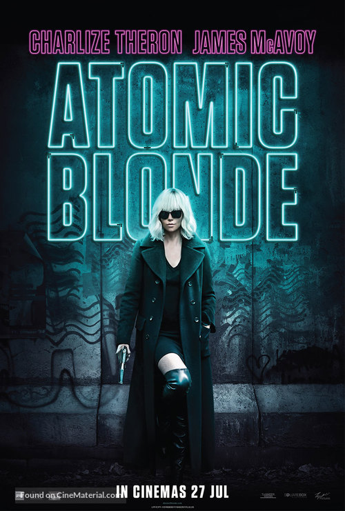 Atomic Blonde - Malaysian Movie Poster