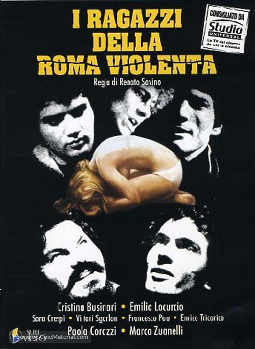 I ragazzi della Roma violenta - Italian Movie Cover