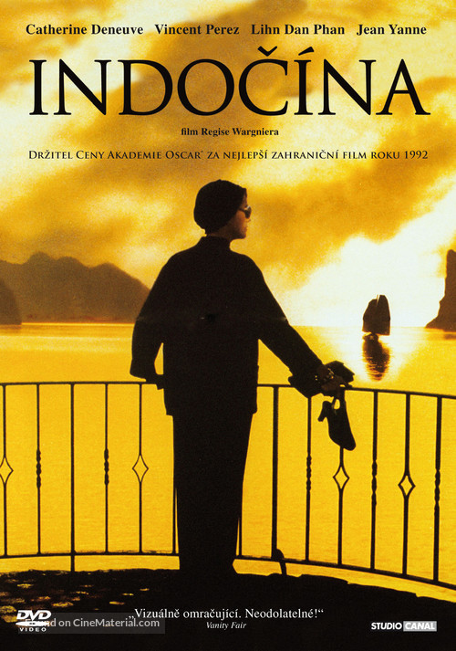 Indochine - Czech DVD movie cover