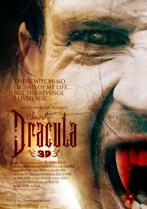 Saint Dracula 3D - Saudi Arabian Movie Poster