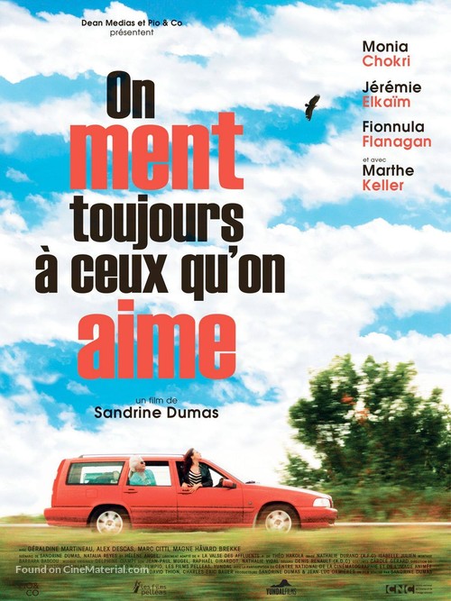 On ment toujours &agrave; ceux qu&#039;on aime - French Movie Poster