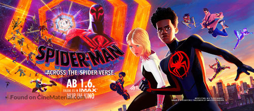 Spider-Man: Across the Spider-Verse - German Movie Poster