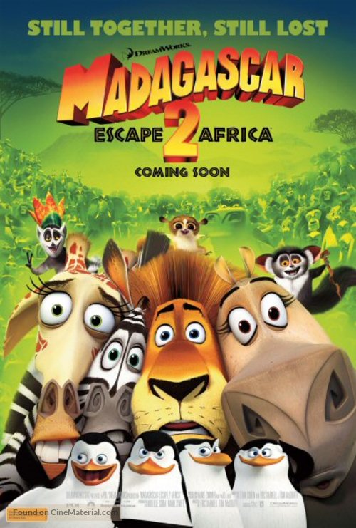 Madagascar: Escape 2 Africa - Australian Movie Poster