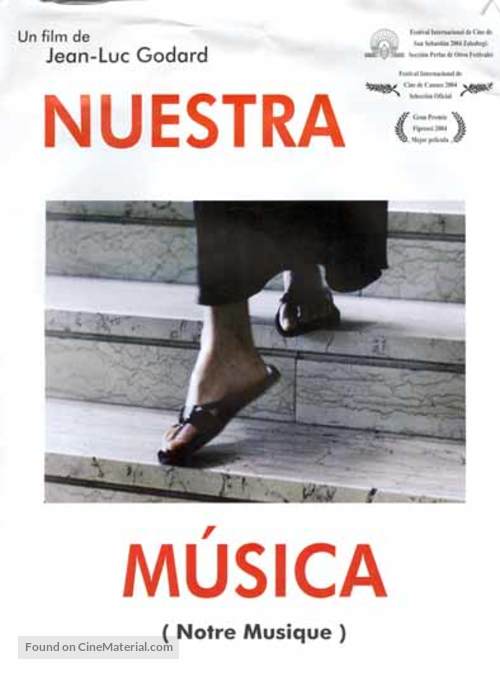 Notre musique - Argentinian DVD movie cover