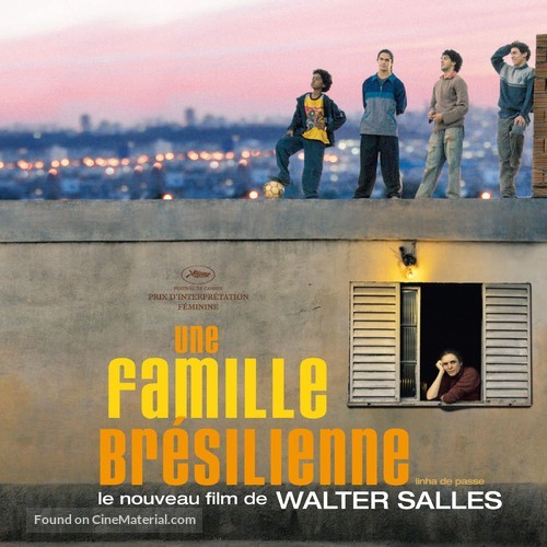 Linha de Passe - French Movie Poster