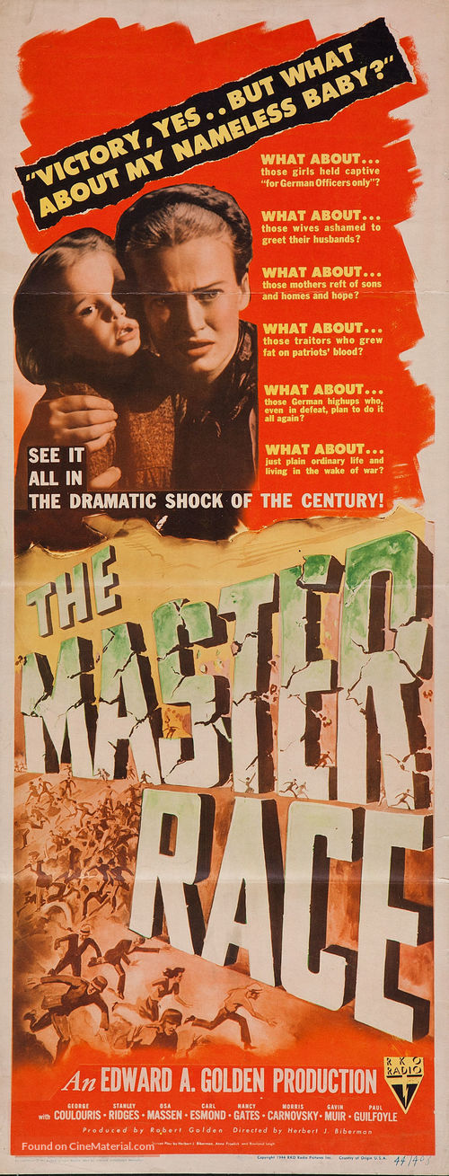 The Master Race - Movie Poster