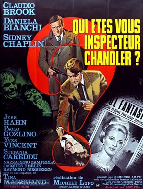 Troppo per vivere... poco per morire - French Movie Poster