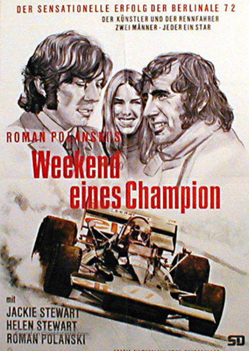 Weekend of a Champion - German Movie Poster