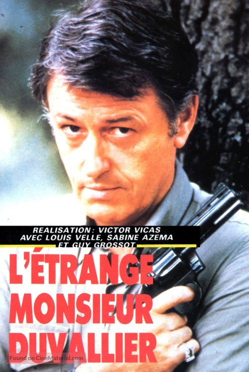 &quot;L&#039;&eacute;trange monsieur Duvallier&quot; - French Movie Cover