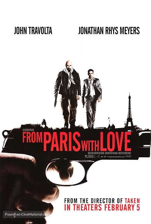 From Paris with Love - Movie Poster