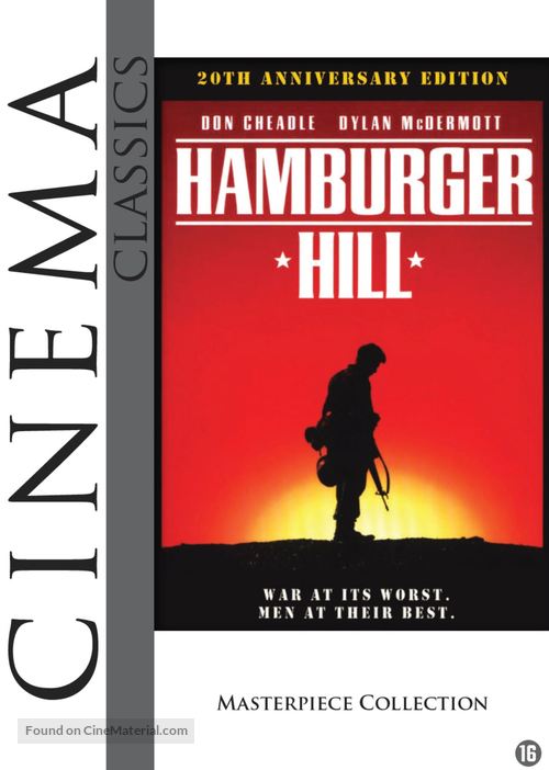 Hamburger Hill - Dutch DVD movie cover