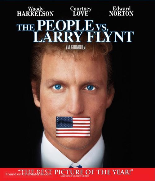 The People Vs Larry Flynt - Blu-Ray movie cover