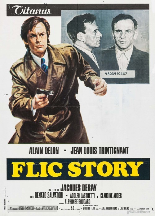 Flic Story - Italian Movie Poster