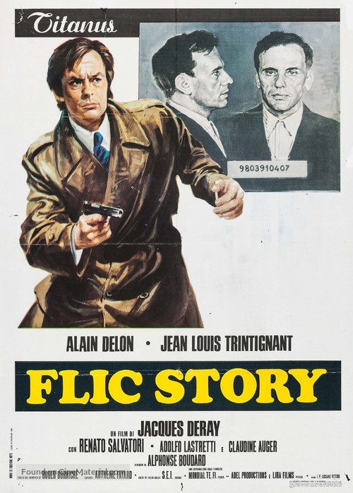 Flic Story - Italian Movie Poster