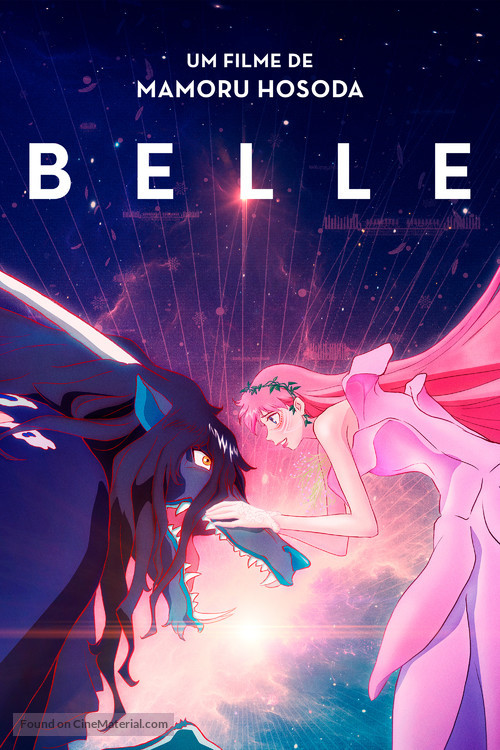 Belle: Ryu to Sobakasu no Hime - Brazilian Movie Cover
