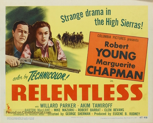 Relentless - Movie Poster