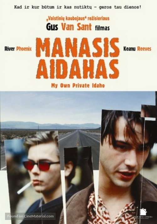 My Own Private Idaho - Lithuanian DVD movie cover