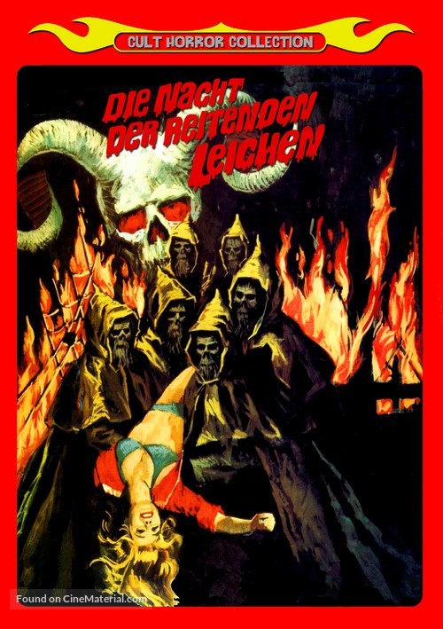 La noche del terror ciego - German poster