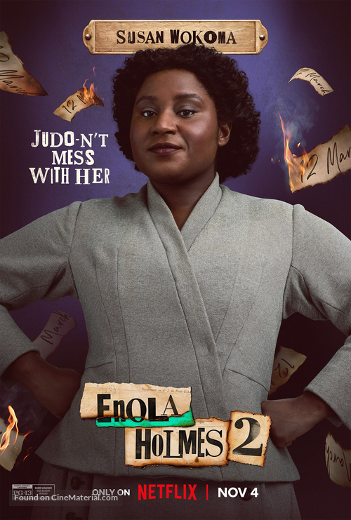 Enola Holmes 2 - Movie Poster