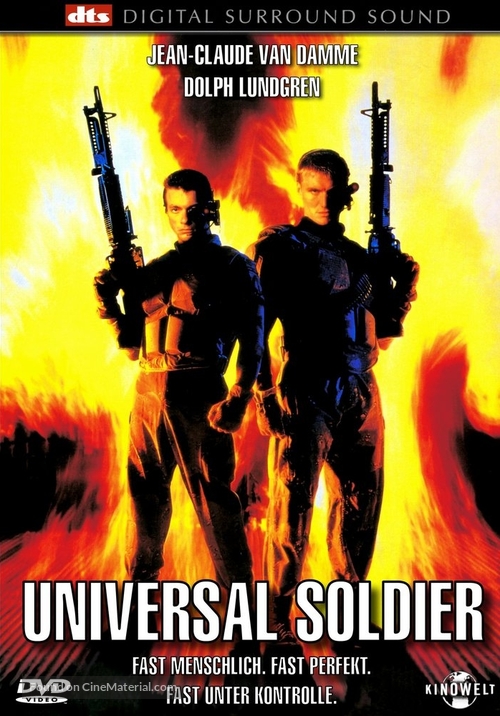 Universal Soldier - German DVD movie cover