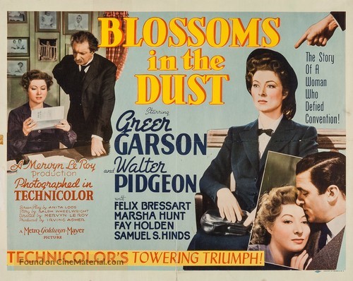 Blossoms in the Dust - Movie Poster