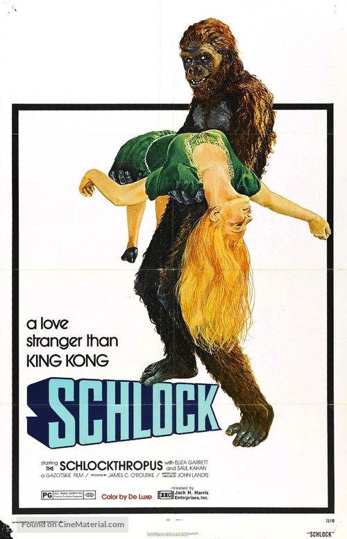 Schlock - Movie Poster