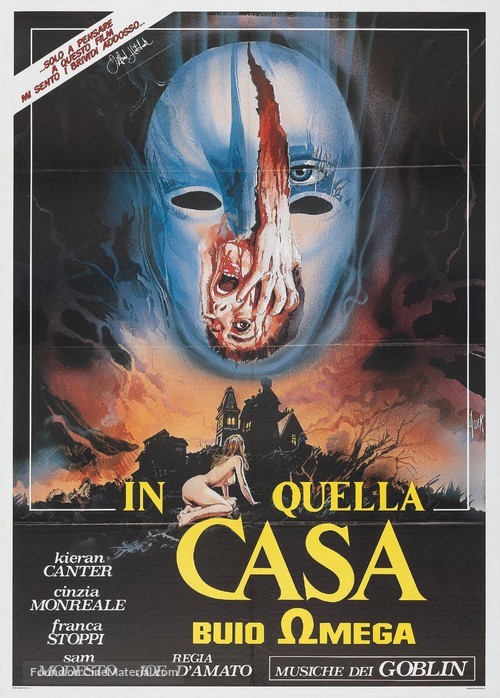 Buio Omega - Italian Movie Poster