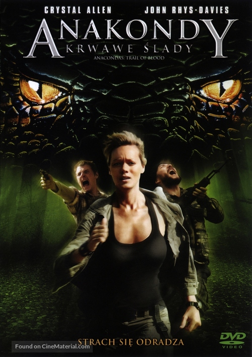 Anaconda 4: Trail of Blood - Polish Movie Cover