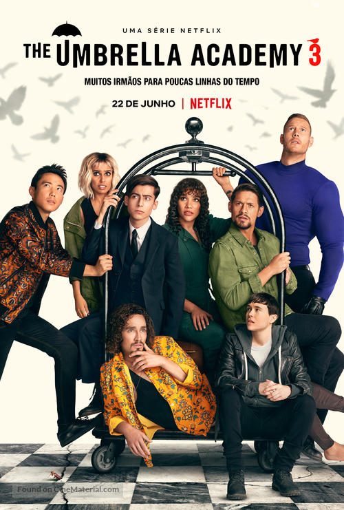&quot;The Umbrella Academy&quot; - Brazilian Movie Poster