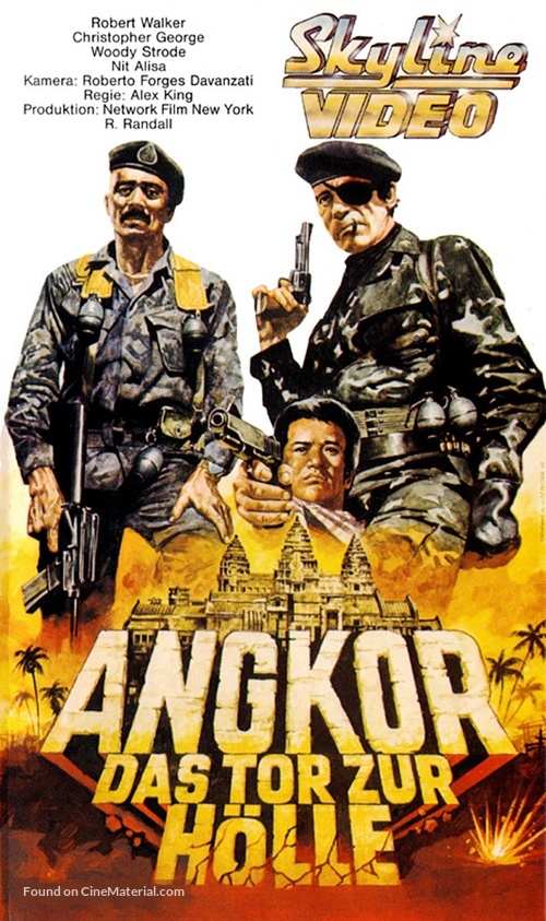 Angkor: Cambodia Express - German VHS movie cover