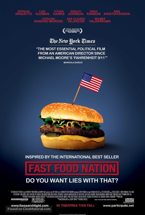 Fast Food Nation - Movie Poster