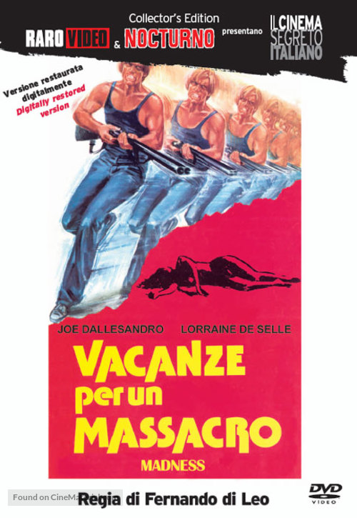 Vacanze per un massacro - Italian Movie Cover