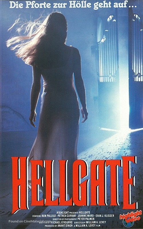 Hellgate - German VHS movie cover