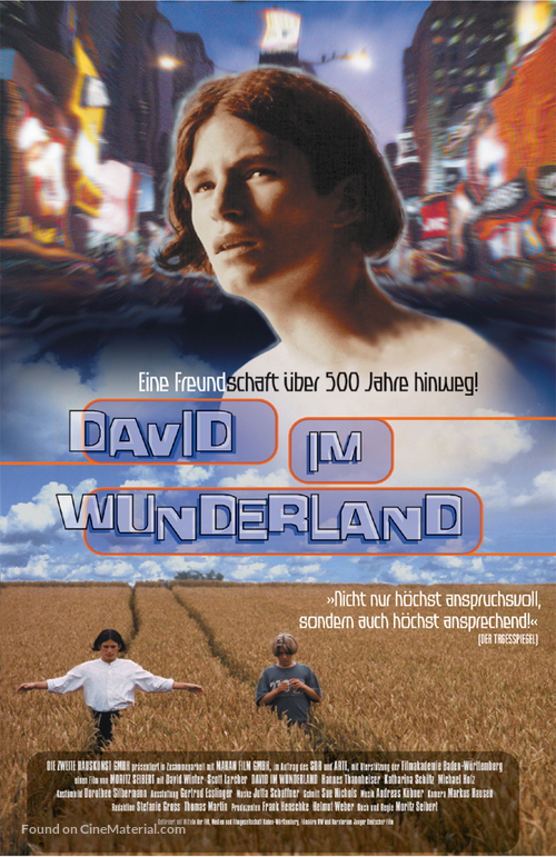 David im Wunderland - German poster