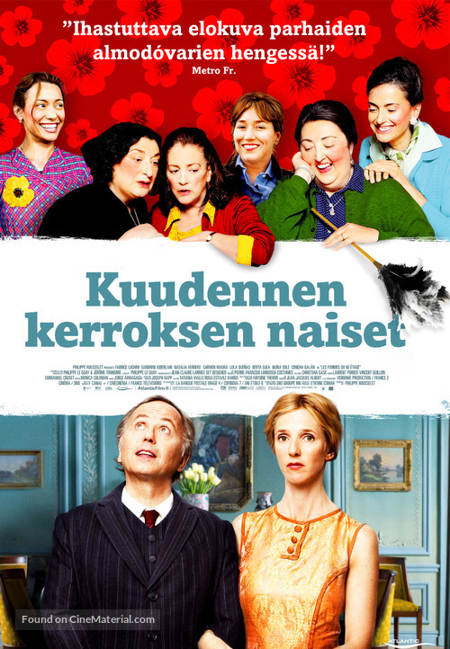 Les femmes du 6&egrave;me &eacute;tage - Finnish Movie Poster