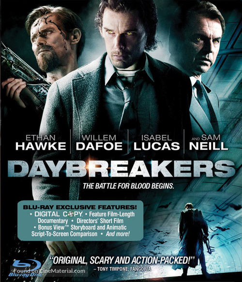 Daybreakers - Blu-Ray movie cover