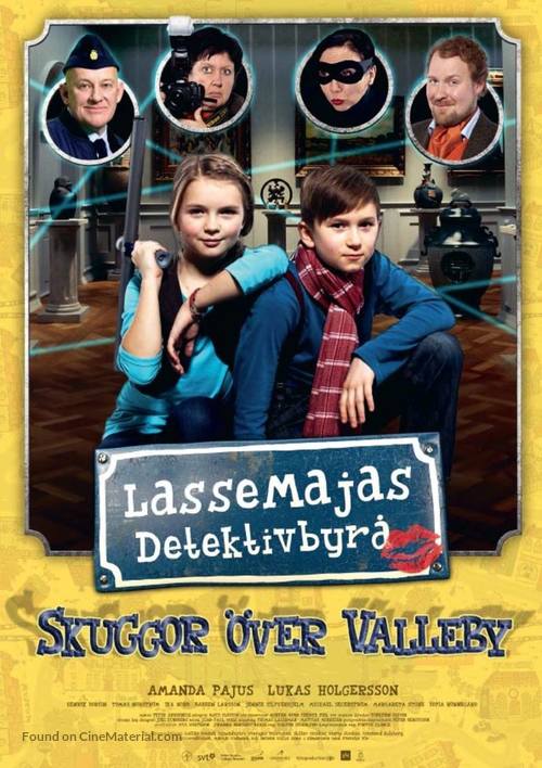 LasseMajas detektivbyr&aring;: Skuggor &ouml;ver Valleby - Swedish Movie Poster