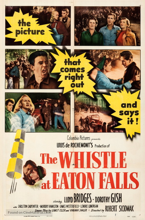 The Whistle at Eaton Falls - Movie Poster