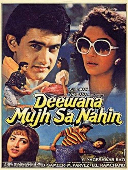 Deewana Mujh Sa Nahin - Indian Movie Poster
