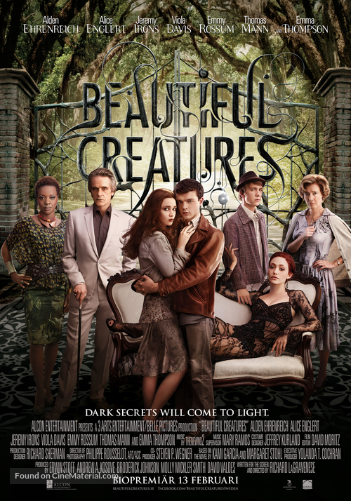 Beautiful Creatures - Swedish Movie Poster