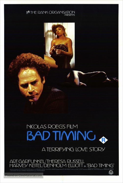 Bad Timing - Australian Movie Poster