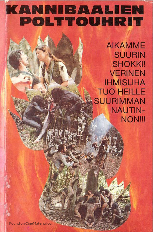 Cannibal Holocaust - Finnish VHS movie cover