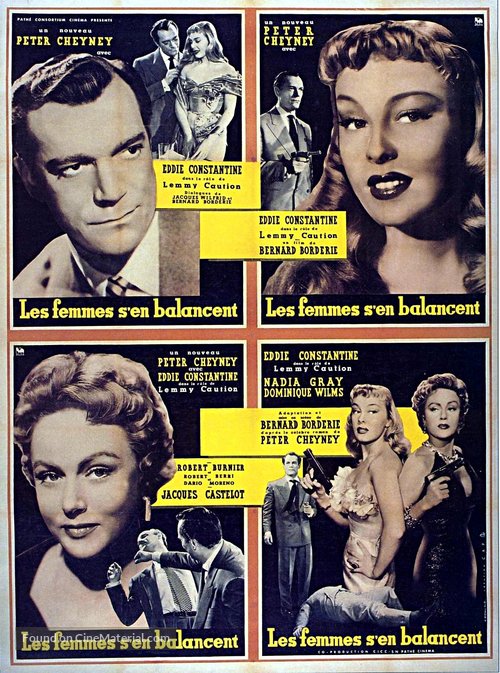 Femmes s&#039;en balancent, Les - French Movie Poster